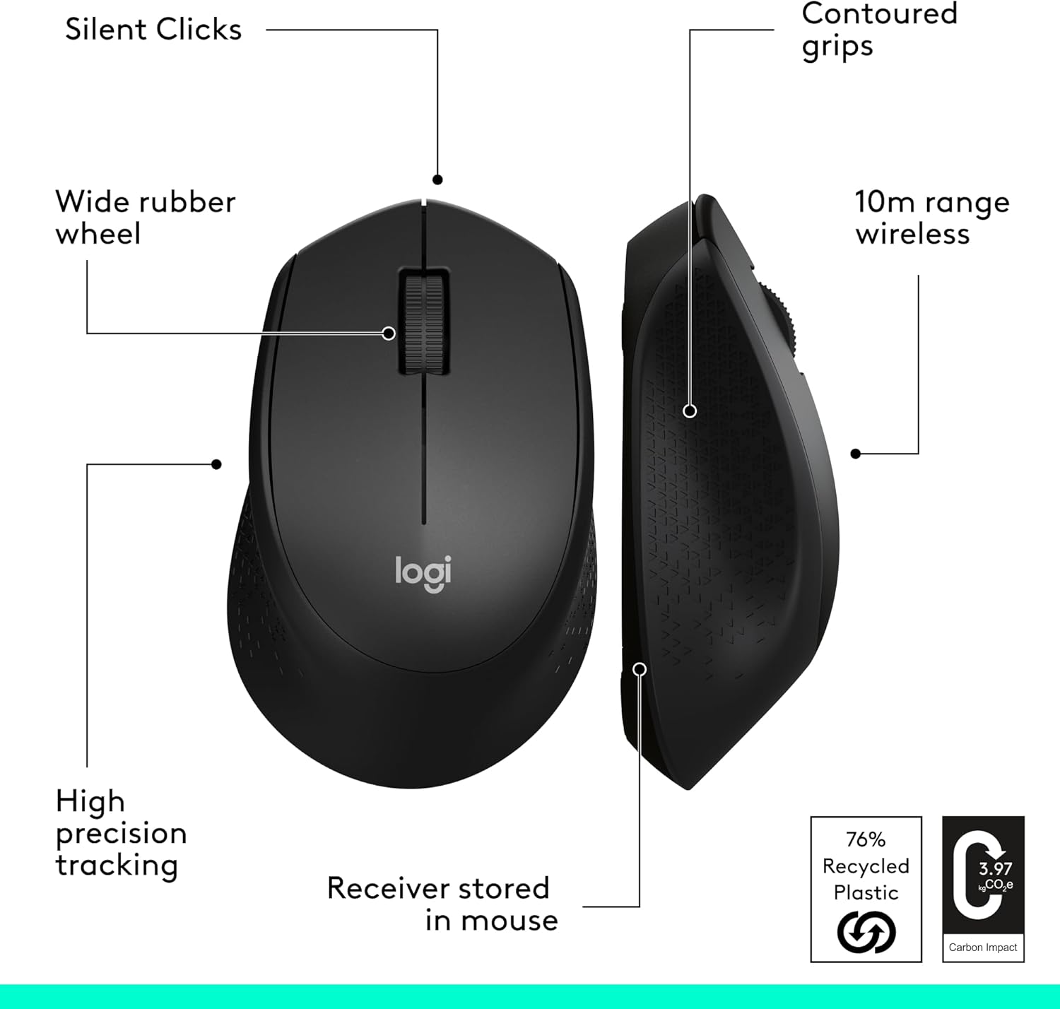 Logitech M330 Silent Wireless Mouse - AHW Store