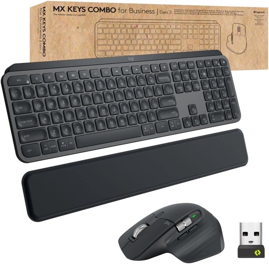 Logitech MX Keys Combo Gen 2 Wireless - AHW Store