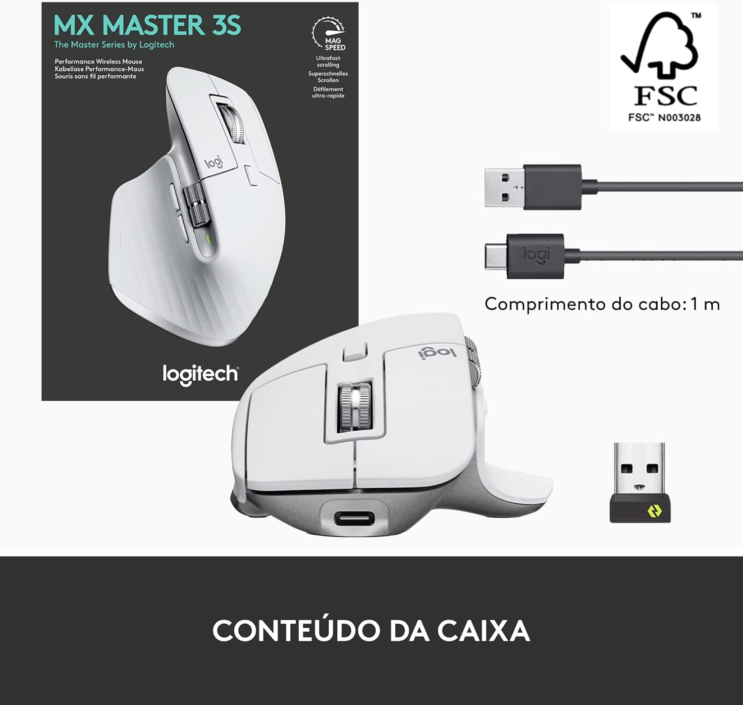Logitech MX Master 3S Wireless Mouse - AHW Store
