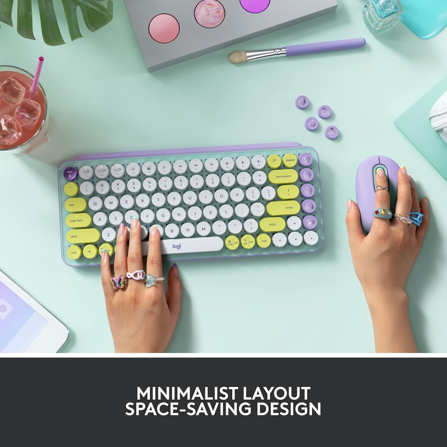 Logitech POP Keys Wireless Mechanical Keyboard - AHW Store