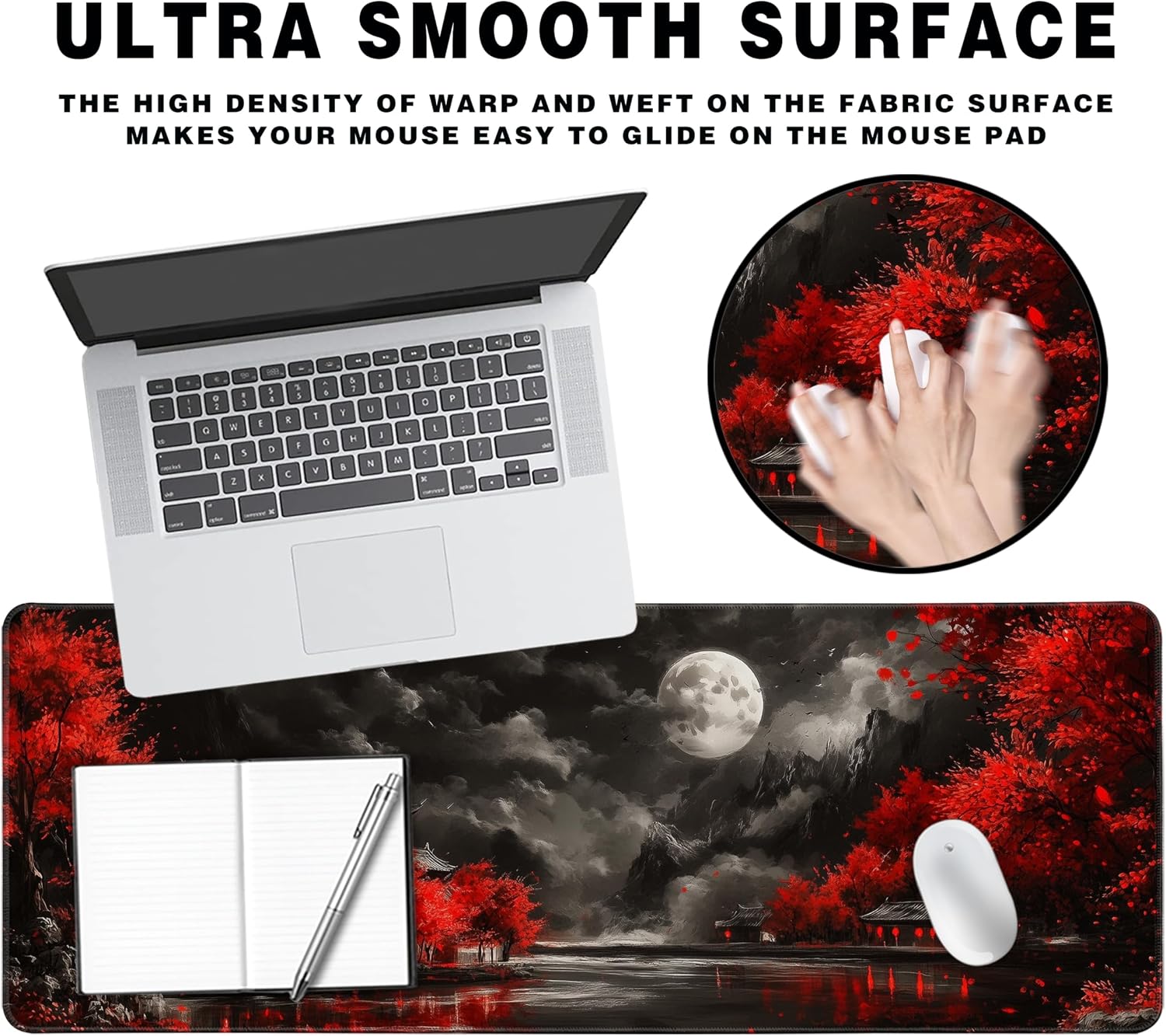 Long Extended Gaming Mouse Pad 80x30 cm - AHW Store