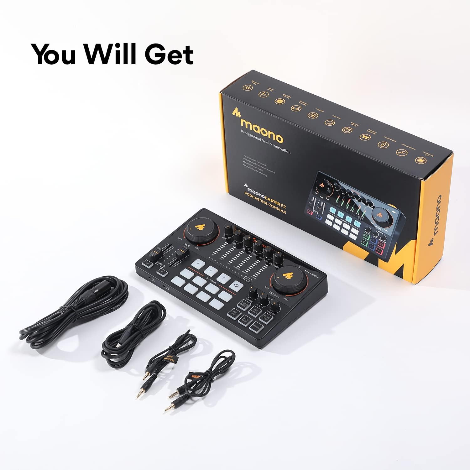 MAONO AME2 Portable Podcast Audio Interface - AHW Store