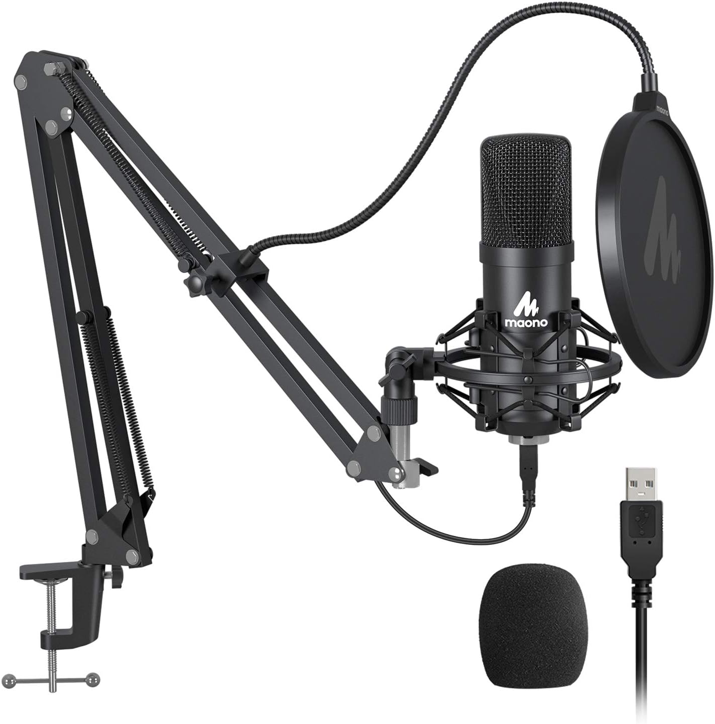 Maono AU-A04 USB Studio Microphone Kit - AHW Store