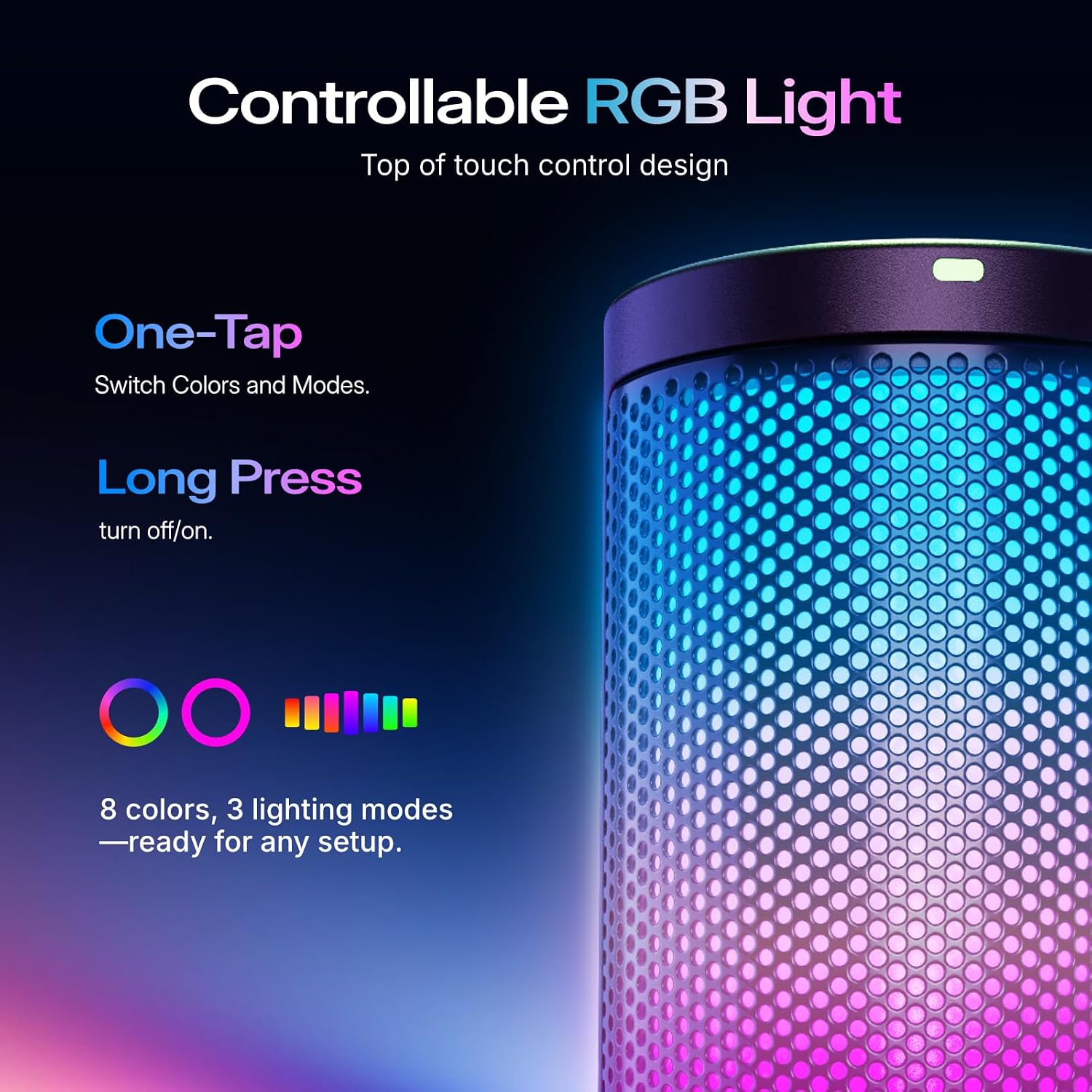 MAONO DM20 USB Gaming Microphone with RGB - AHW Store