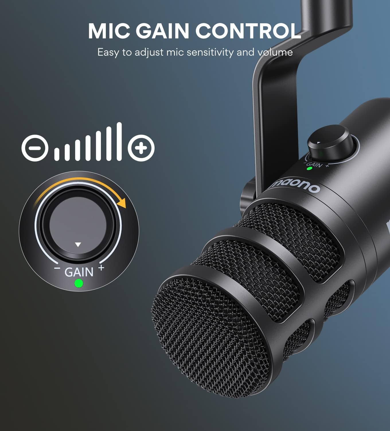 MAONO PD100U USB Dynamic Microphone - AHW Store