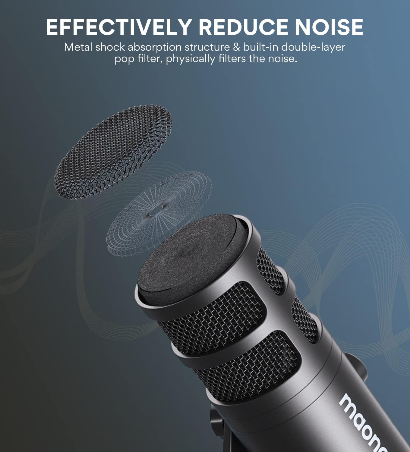 MAONO PD100U USB Dynamic Microphone - AHW Store