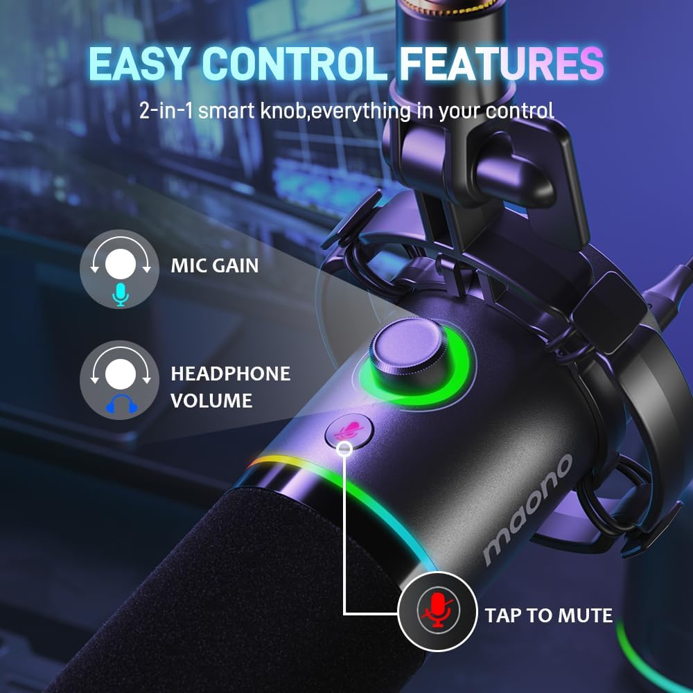 MAONO PD200X USB/XLR Dynamic Mic - AHW Store