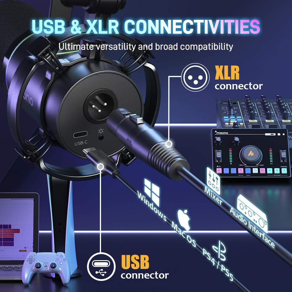 MAONO PD200X USB/XLR Dynamic Mic - AHW Store