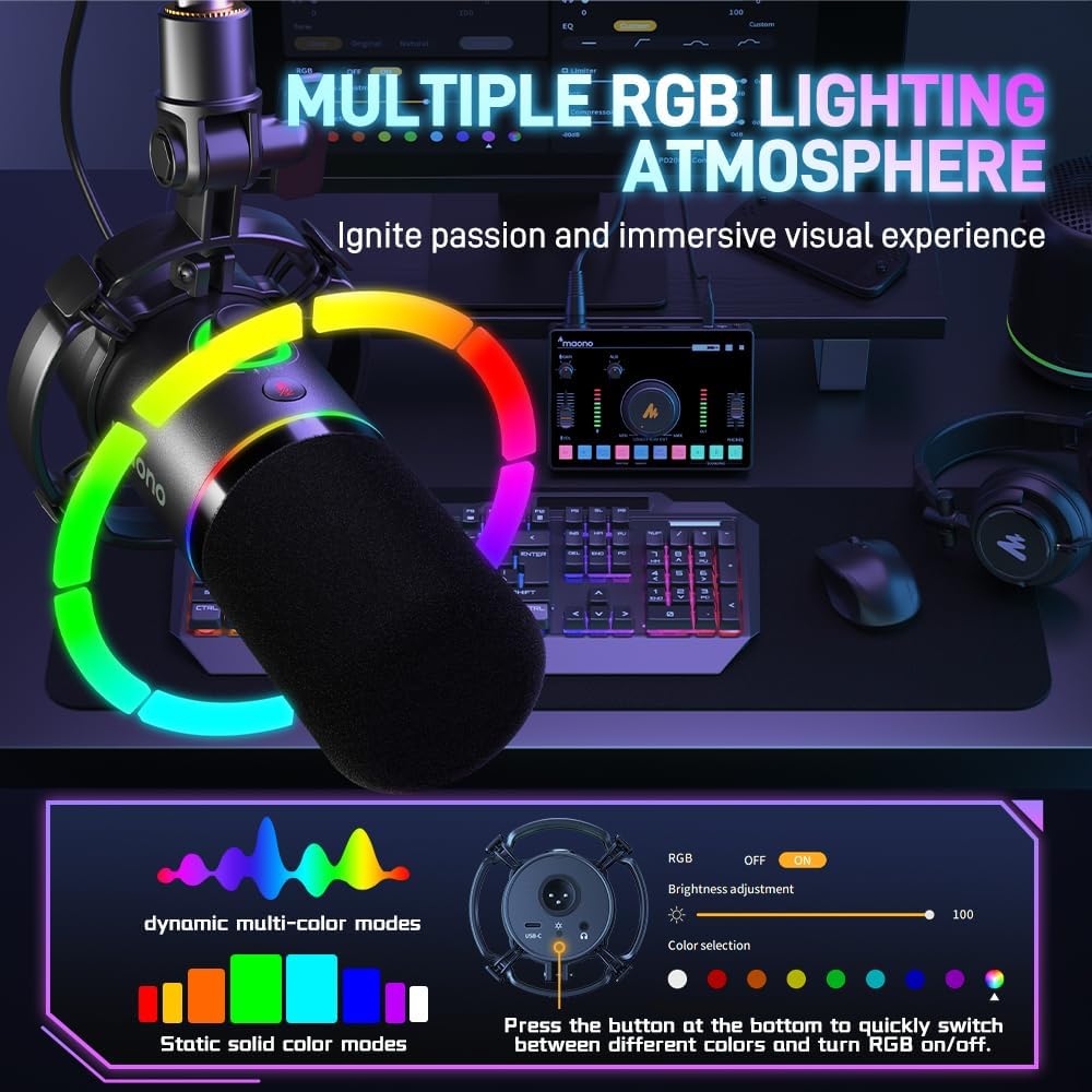 MAONO PD200X USB/XLR Dynamic Mic - AHW Store