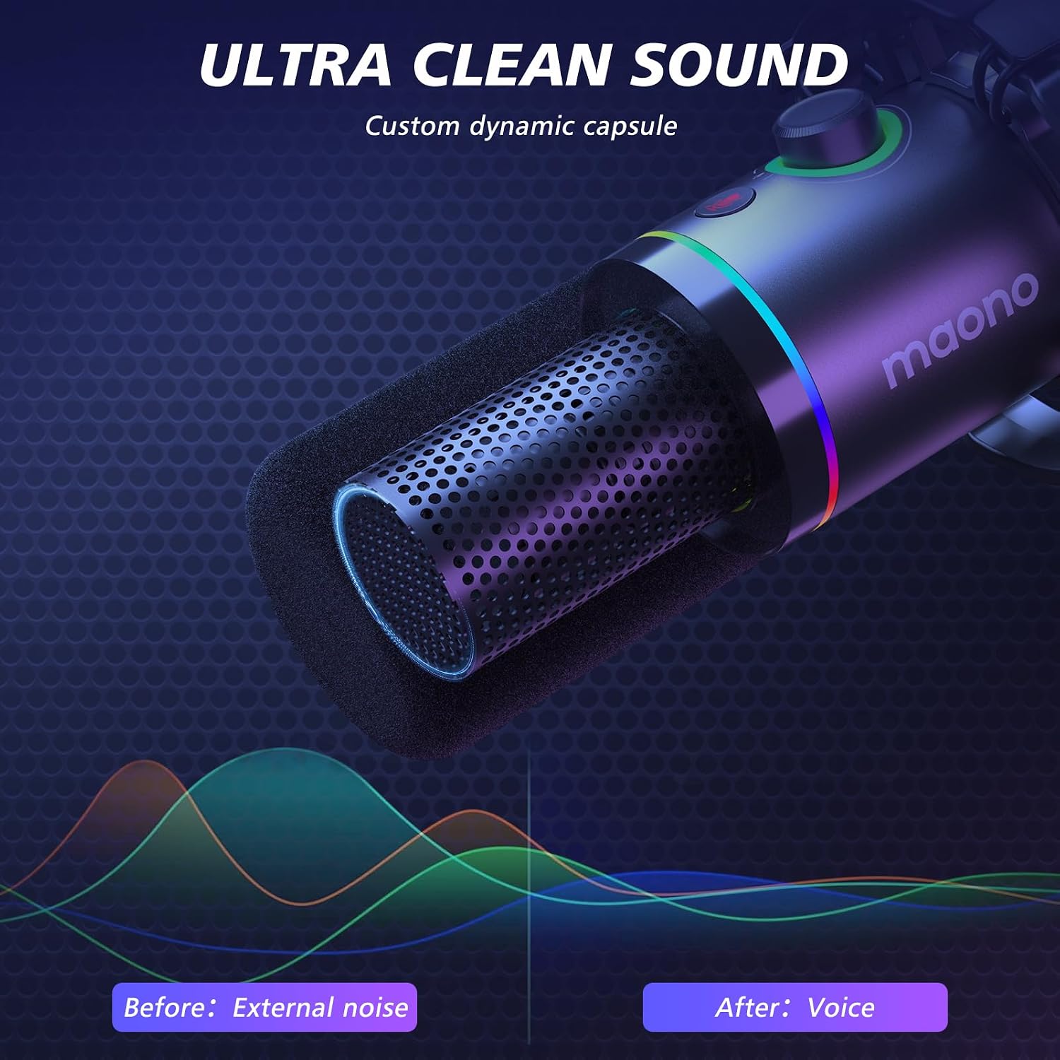 MAONO PD200XS XLR/USB Dynamic Mic Kit - AHW Store