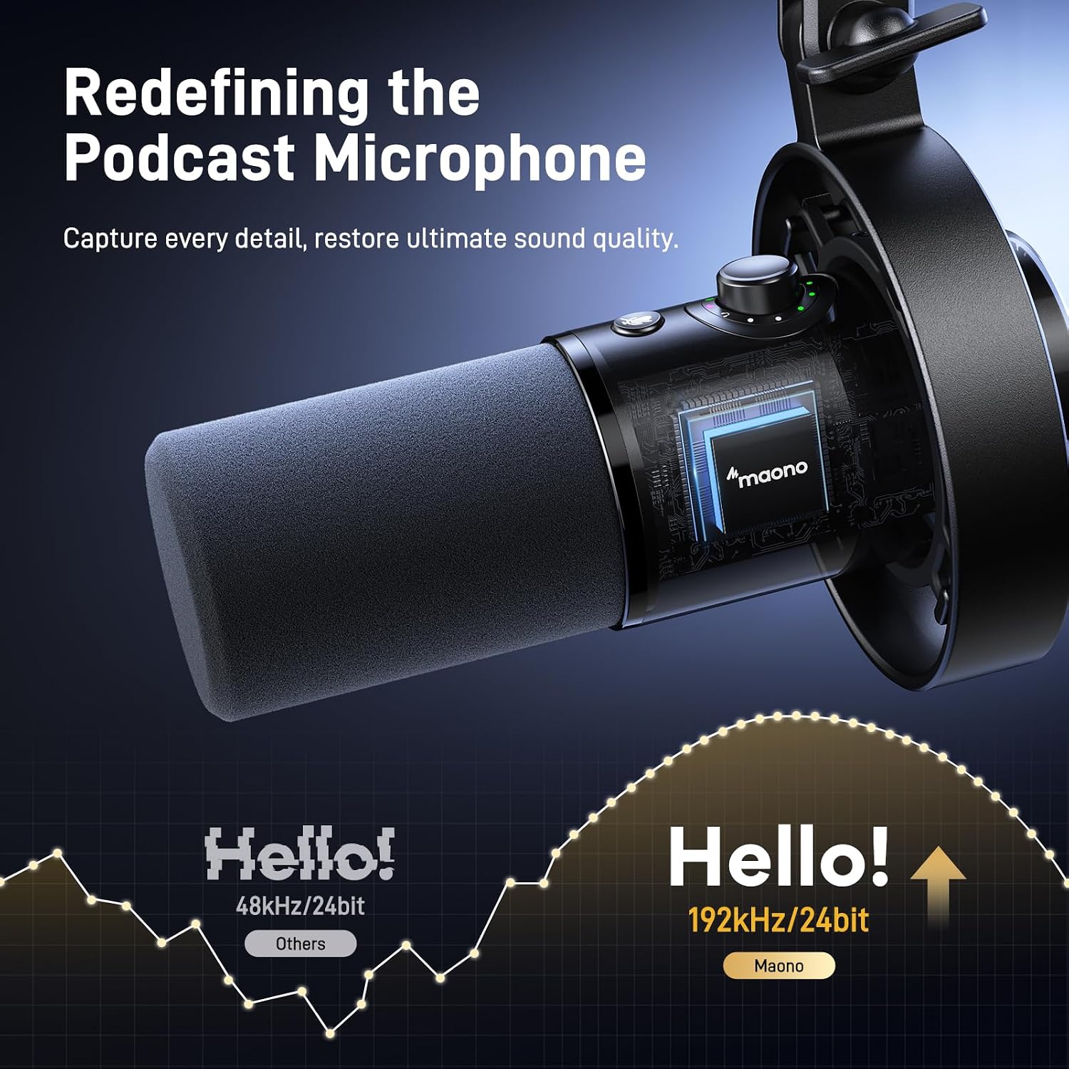 MAONO PD300X Dynamic Podcast Microphone - AHW Store