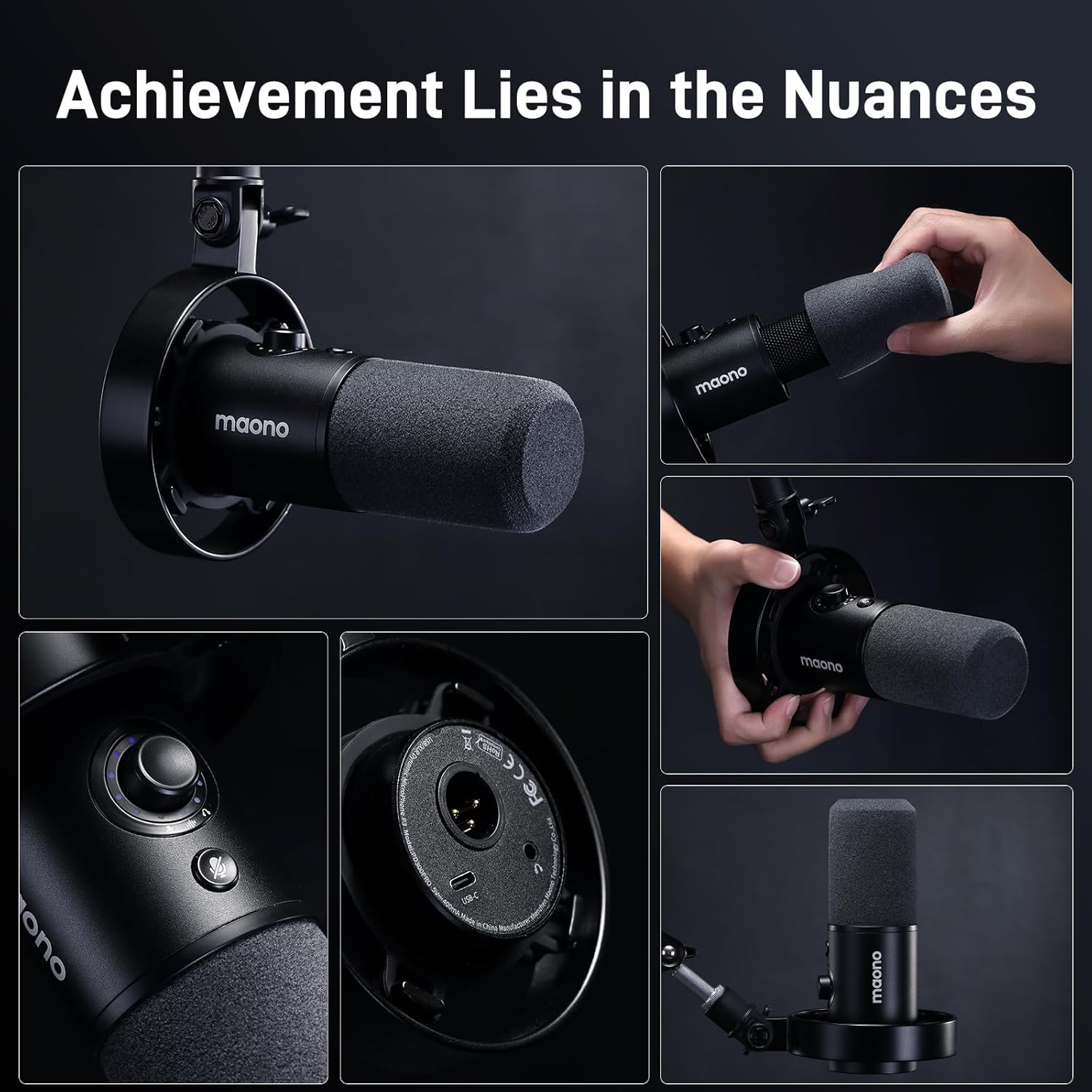 MAONO PD300X Dynamic Podcast Microphone - AHW Store
