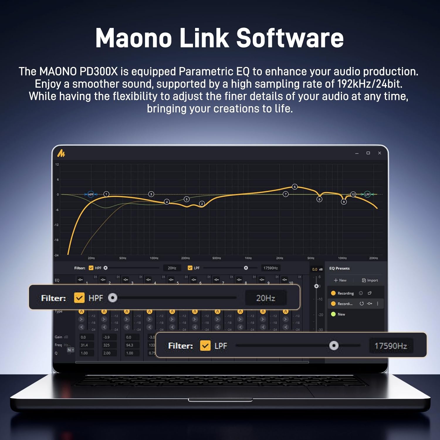 MAONO PD300X Dynamic Podcast Microphone - AHW Store
