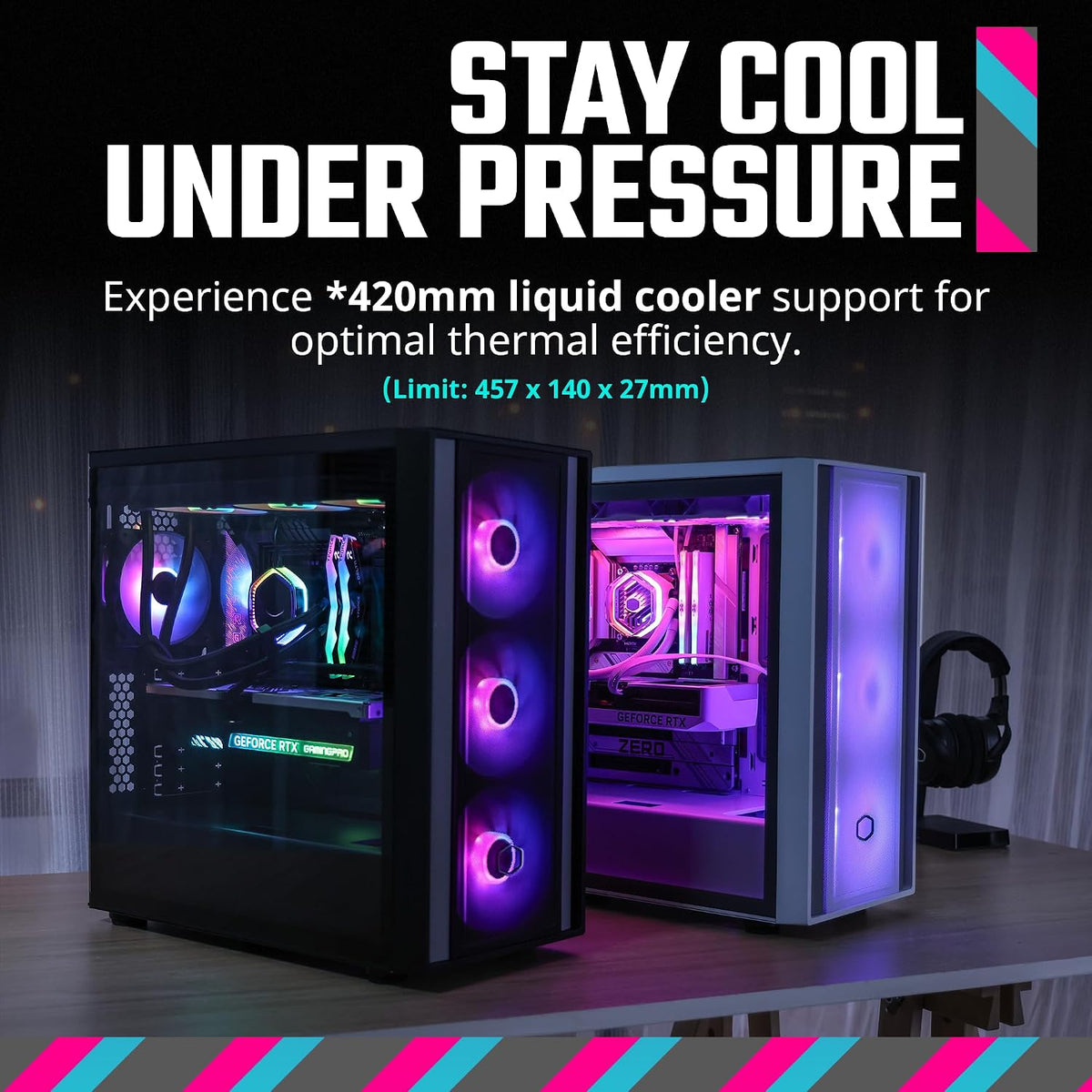 MasterBox 600 White Mid-Tower Case - AHW Store