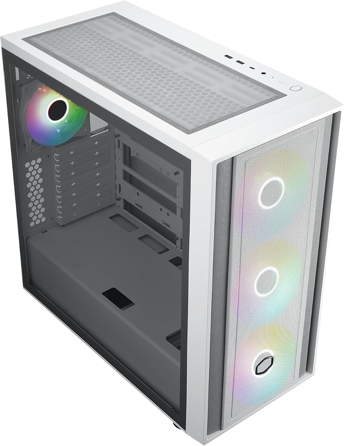 MasterBox 600 White Mid-Tower Case - AHW Store