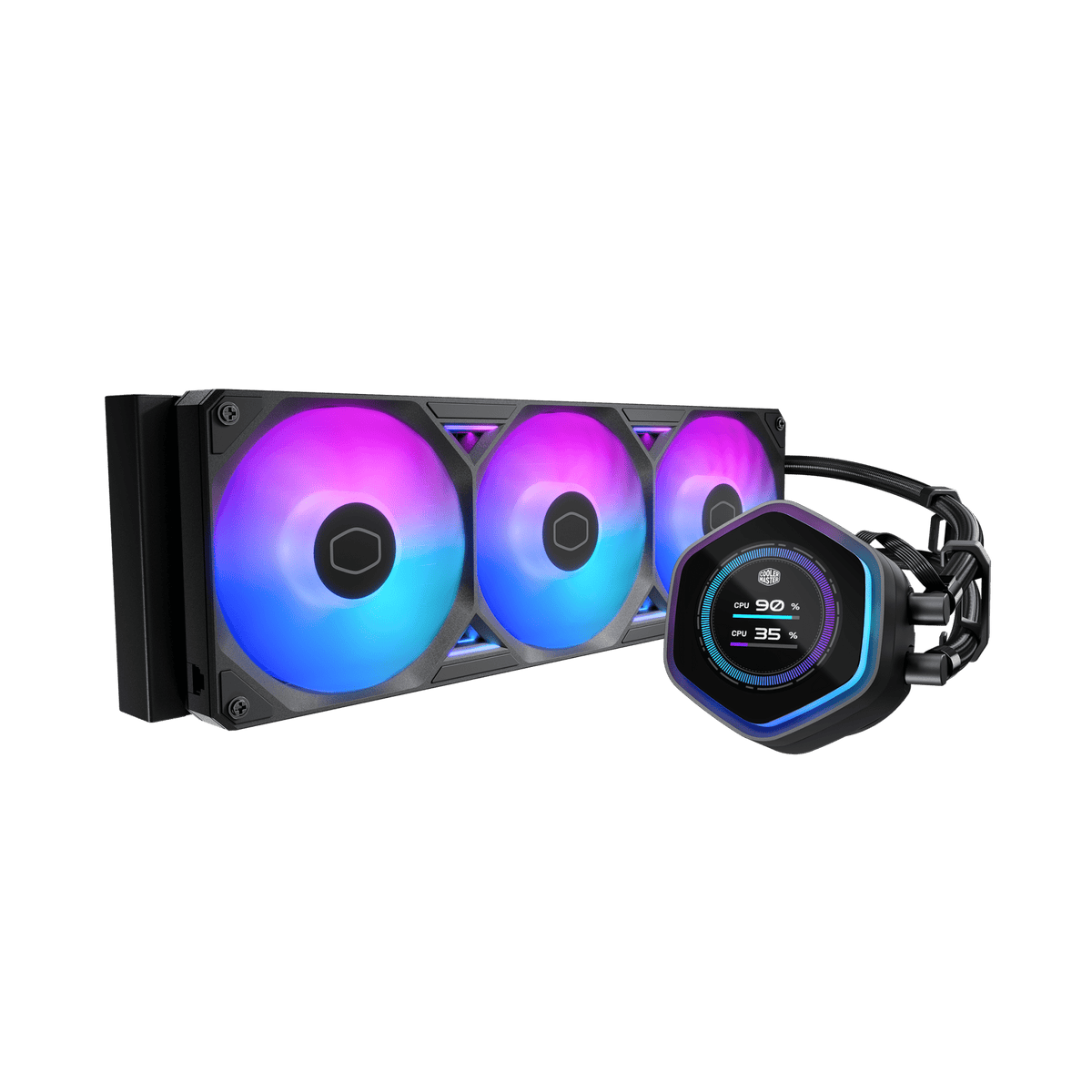 MasterLiquid ML360 Atmos II LCD ARGB BLACK - AHW Store