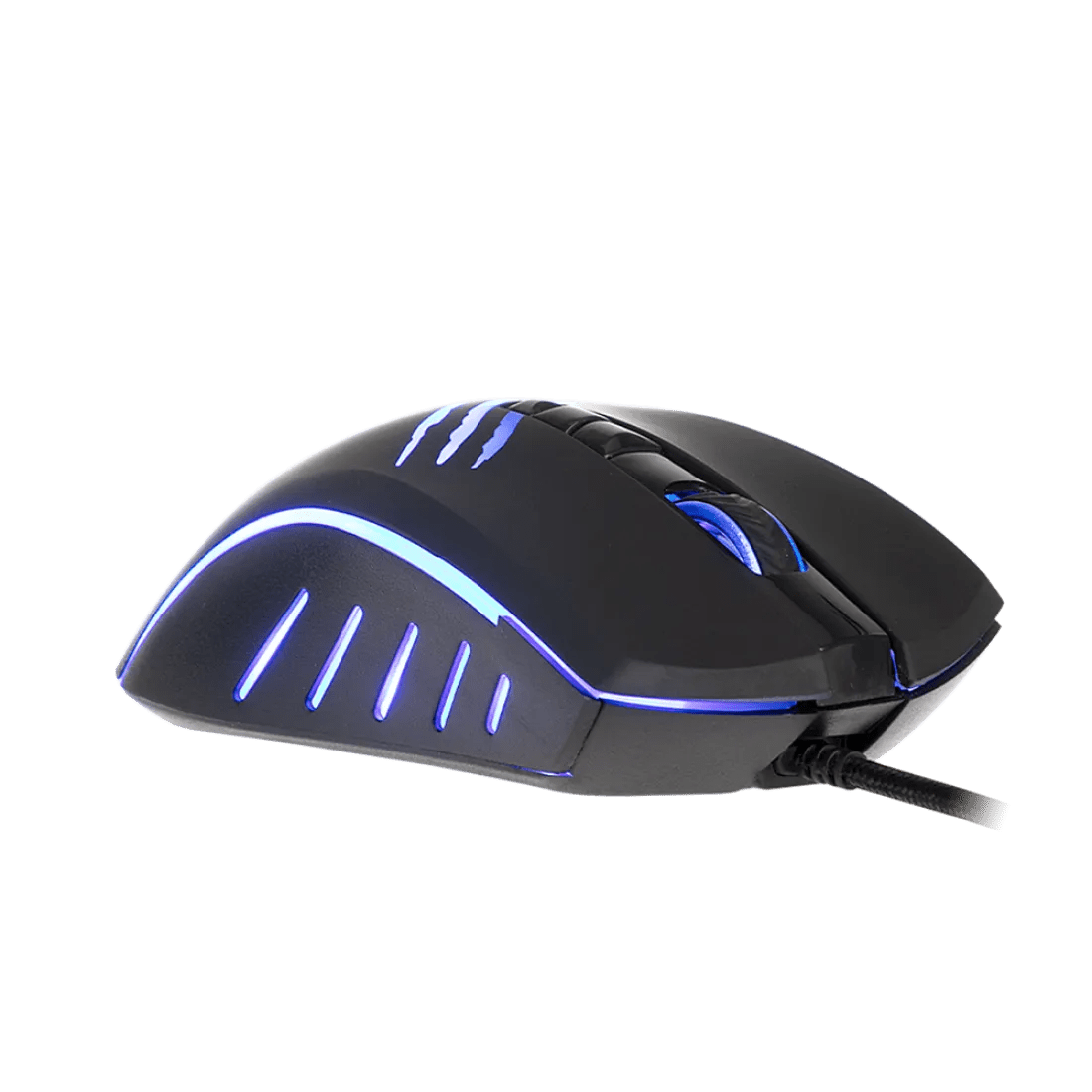 Meetion C011 Wired Gaming Combo Mouse and Mouse Pad 6400 DPI 8 Buttons Black - AHW Store