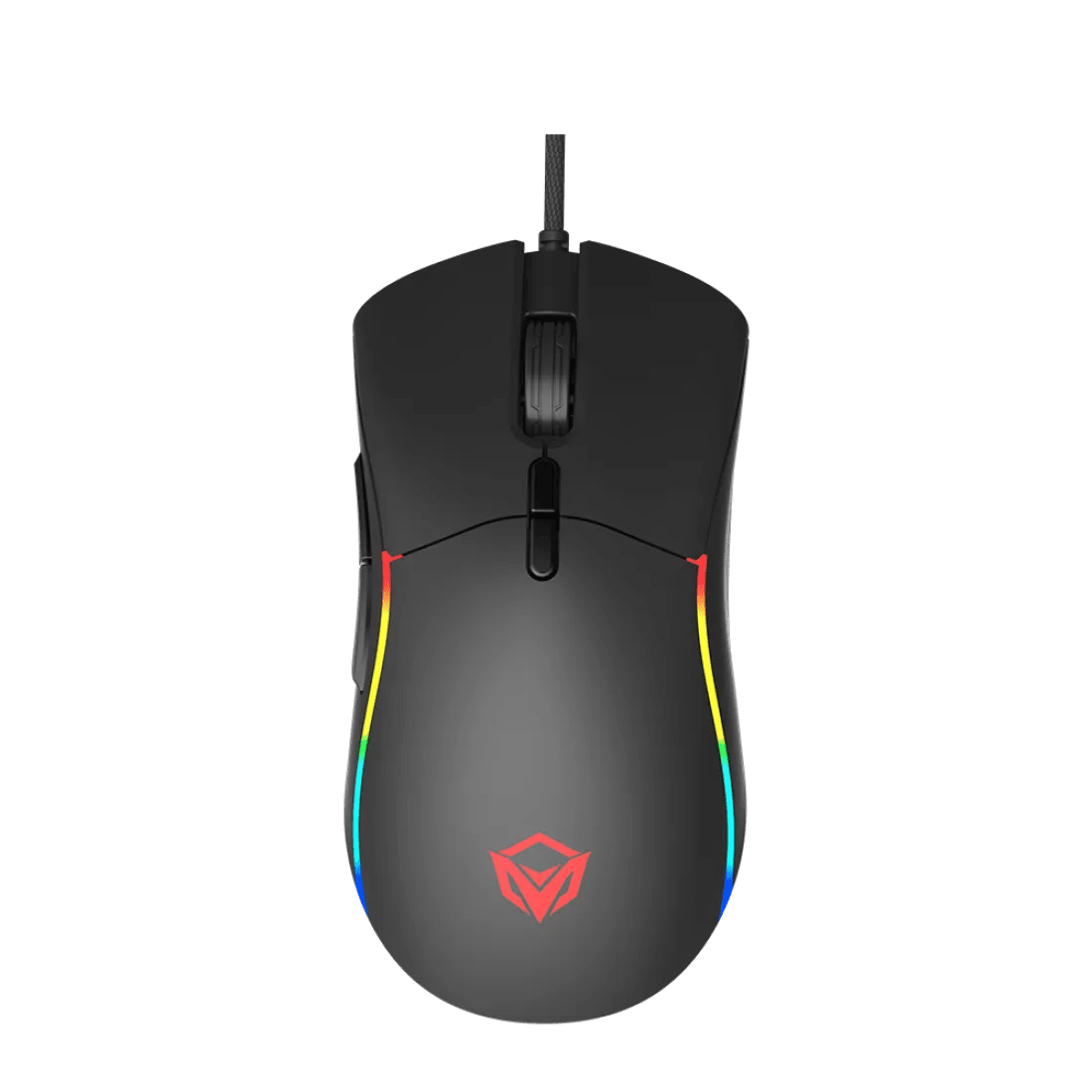 Meetion GM19 2023 RGB Wired Gaming Mouse 12000 DPI 7 Buttons Black - AHW Store