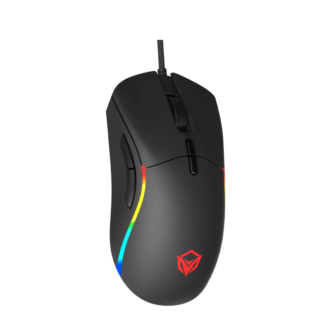 Meetion GM19 2023 RGB Wired Gaming Mouse 12000 DPI 7 Buttons Black - AHW Store