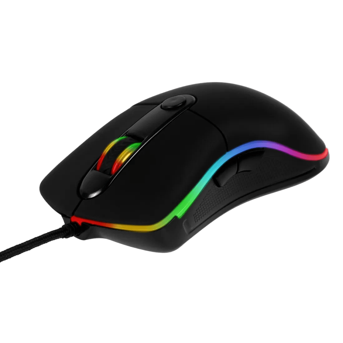 Meetion GM20 2023 RGB Wired Gaming Mouse 4800 DPI 7 Buttons Black - AHW Store