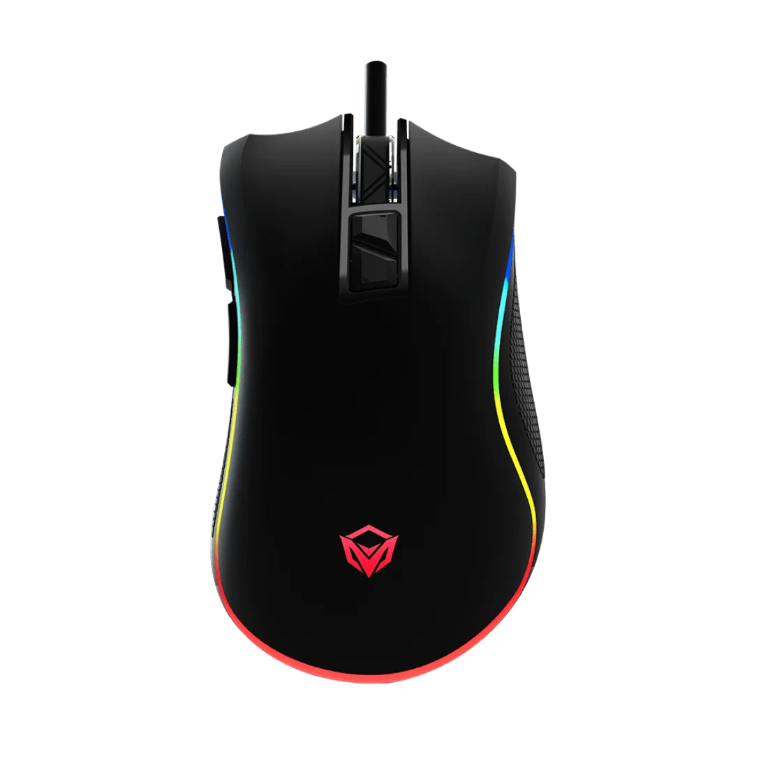 Meetion Hera G3330 High Speed Tracking Wired Gaming Mouse 5000 DPI 9 Buttons Black - AHW Store