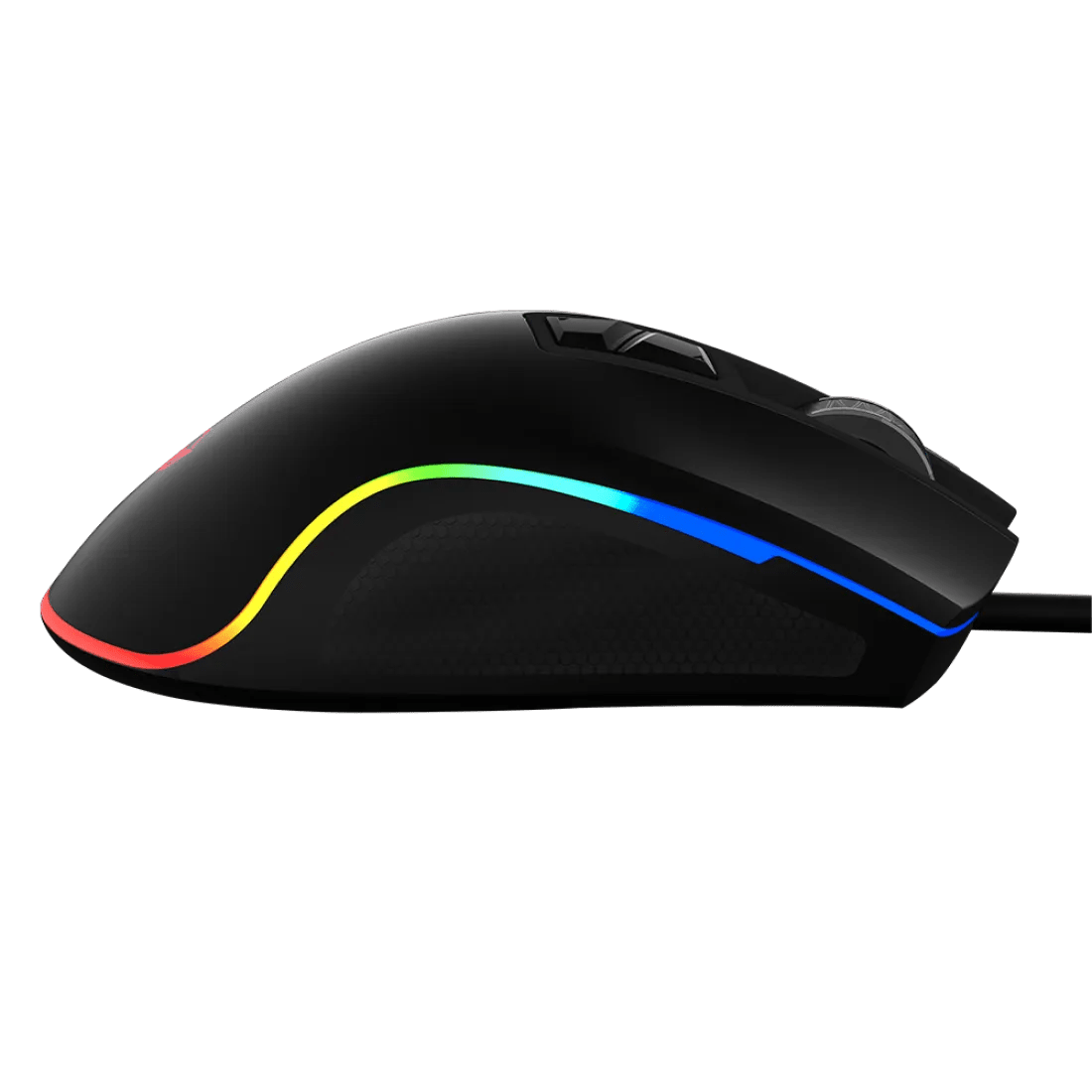 Meetion Hera G3330 High Speed Tracking Wired Gaming Mouse 5000 DPI 9 Buttons Black - AHW Store