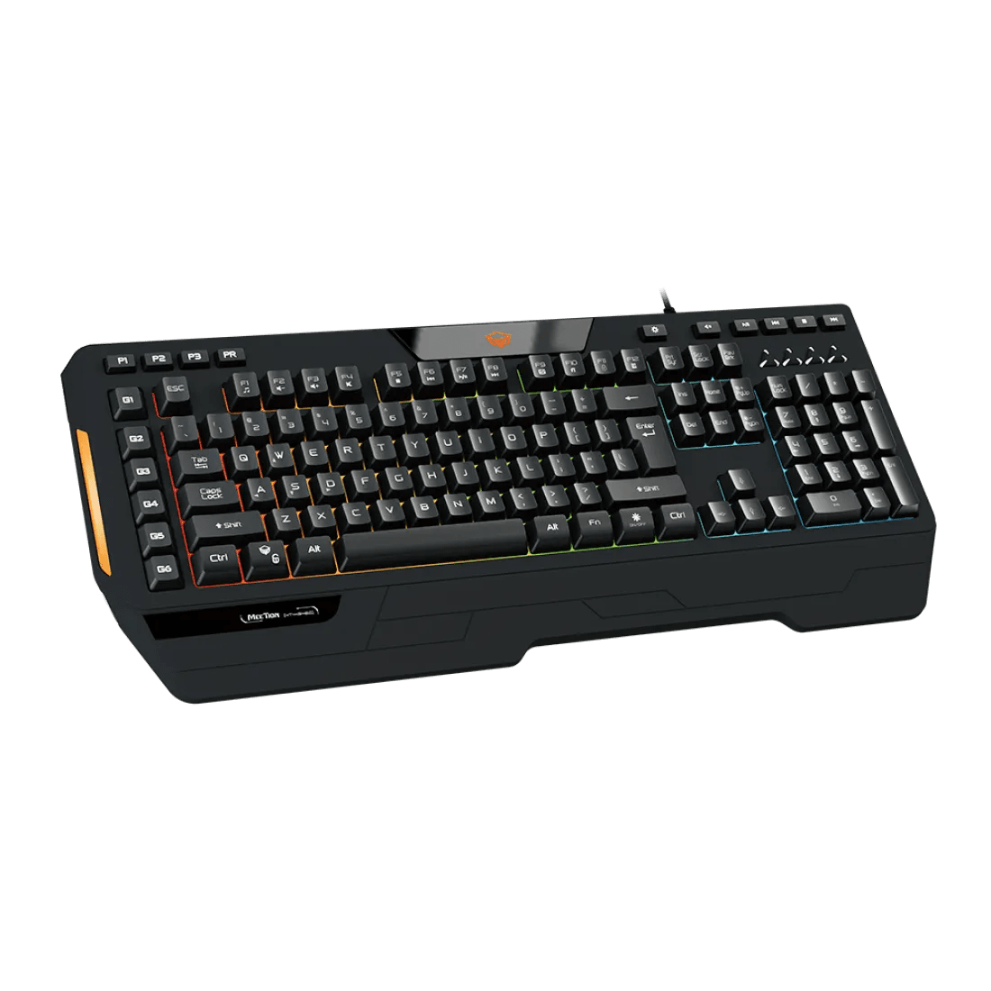 Meetion K9420 RGB Membrane Gaming Keyboard English & Arabic Black - AHW Store
