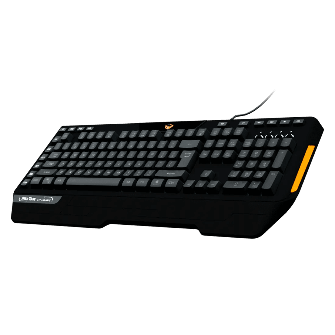 Meetion K9420 RGB Membrane Gaming Keyboard English & Arabic Black - AHW Store