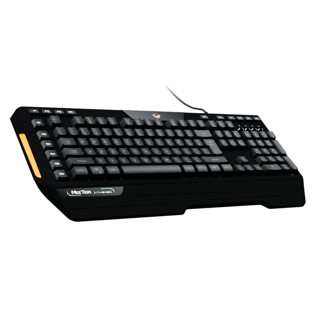 Meetion K9420 RGB Membrane Gaming Keyboard English & Arabic Black - AHW Store