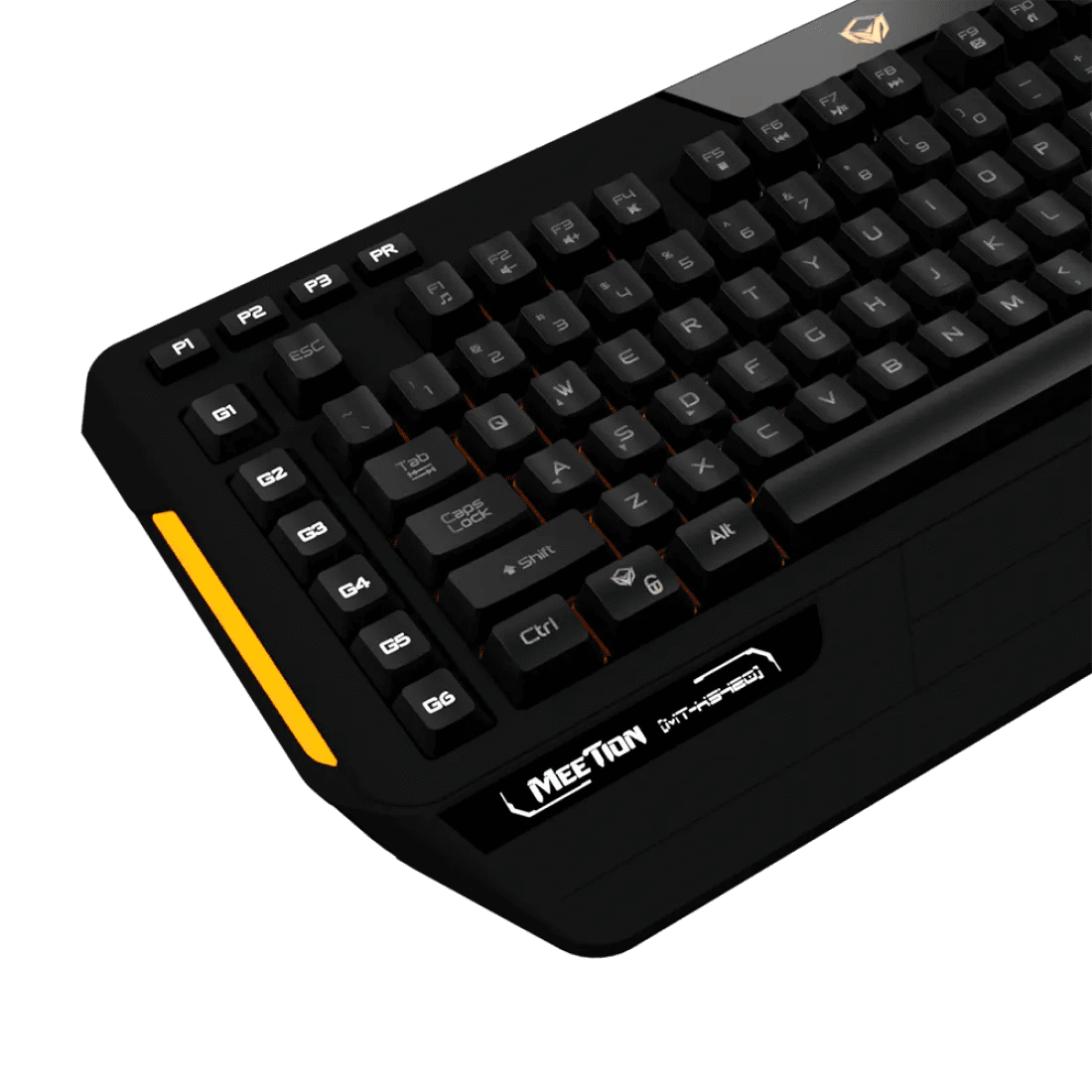 Meetion K9420 RGB Membrane Gaming Keyboard English & Arabic Black - AHW Store