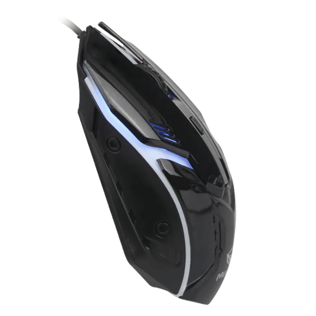 Meetion M371 Backlit Wired Rainbow Gaming Mouse 1600 DPI 4 Buttons Black - AHW Store