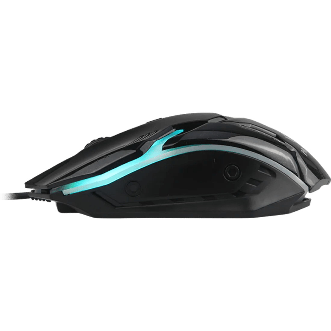 Meetion M371 Backlit Wired Rainbow Gaming Mouse 1600 DPI 4 Buttons Black - AHW Store