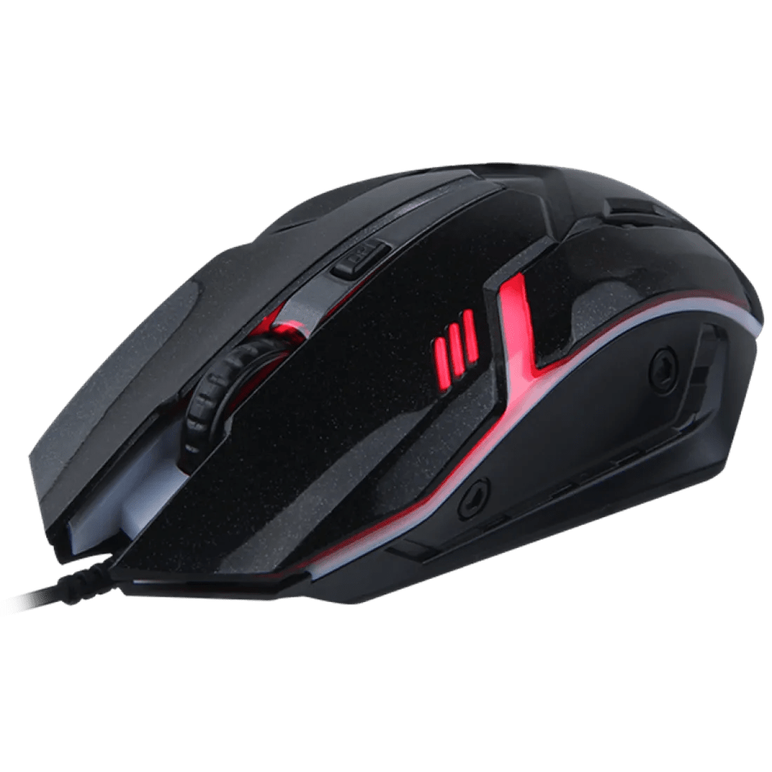 Meetion M371 Backlit Wired Rainbow Gaming Mouse 1600 DPI 4 Buttons Black - AHW Store