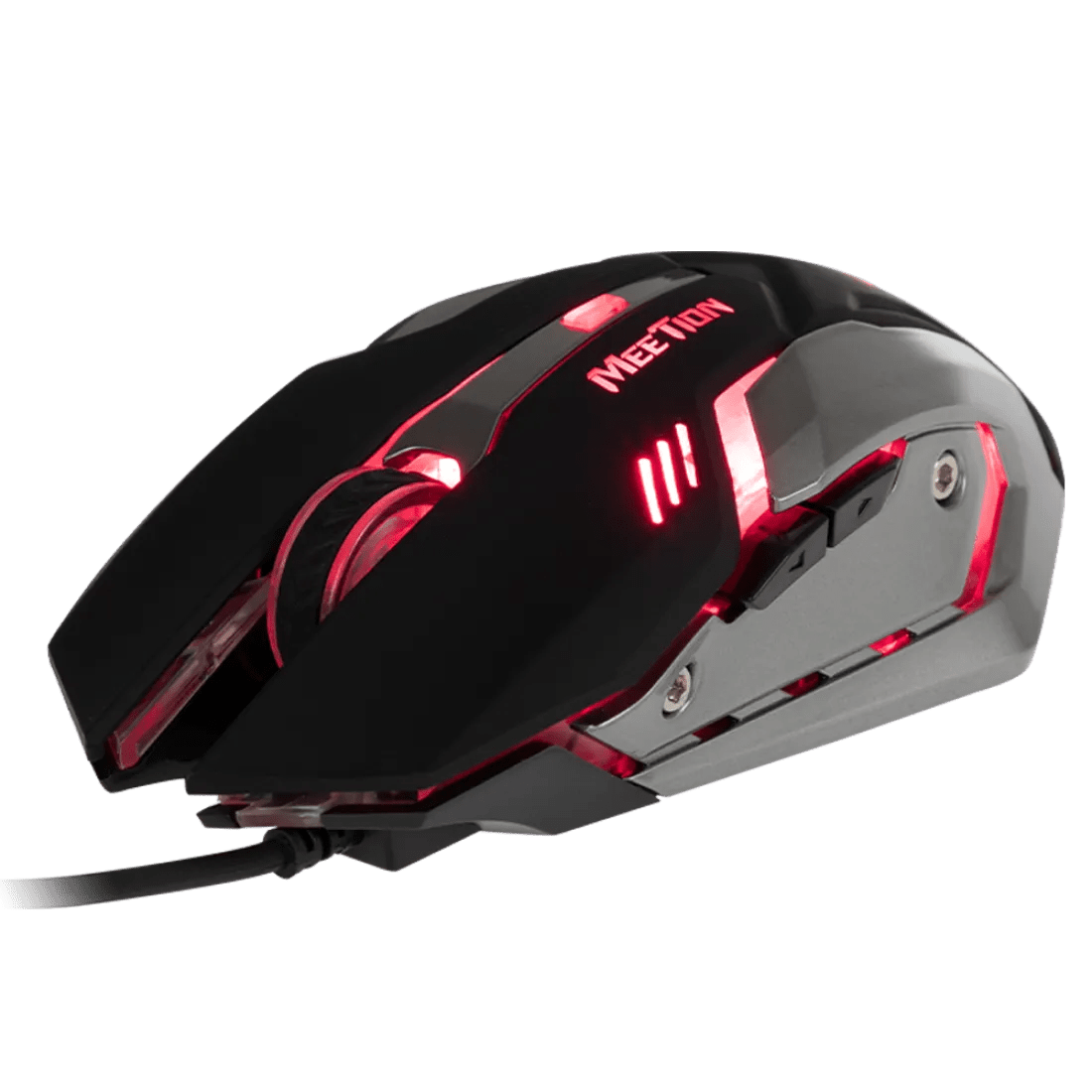 Meetion M915 Backlight Wired Gaming Mouse 2400 DPI 6 Buttons Black - AHW Store