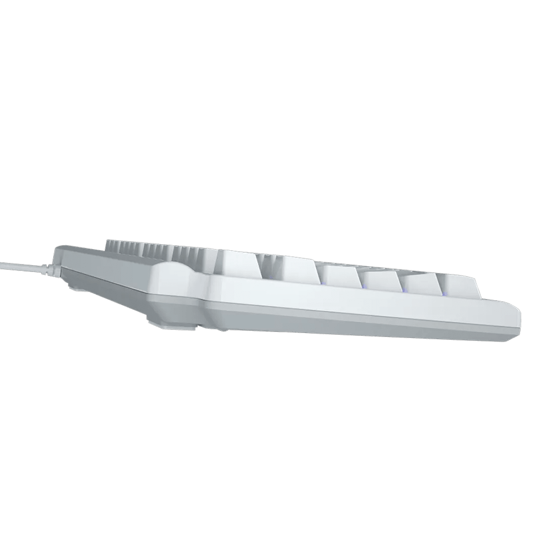Meetion MK600MX Blue Backlight Mechanical Gaming Keyboard Blue Switch English & Arabic White - AHW Store
