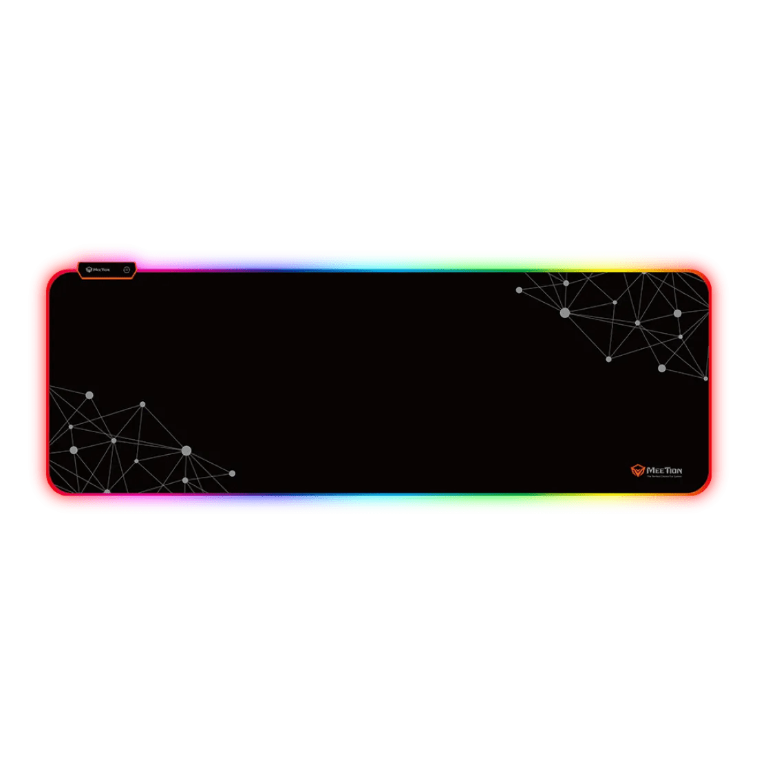 Meetion PD121 Large RGB Gaming Mouse Pad 88 X 31 Cm Black - AHW Store