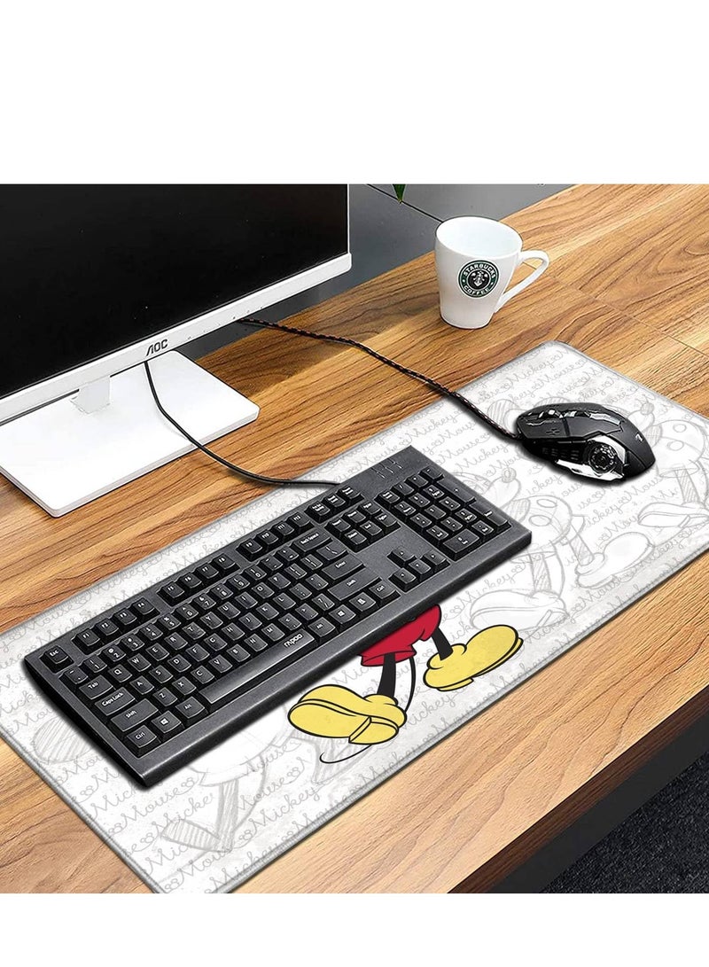 Mickey 2 Mouse Sketch Gaming Mouse Pad 30 × 70 cm - AHW Store