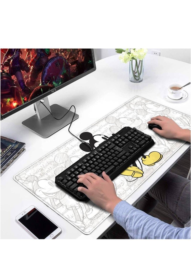 Mickey 2 Mouse Sketch Gaming Mouse Pad 30 × 70 cm - AHW Store