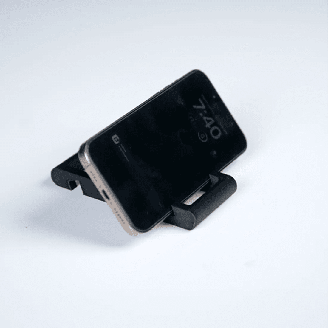 Mobile Stand 3D Printed - Black - AHW Store