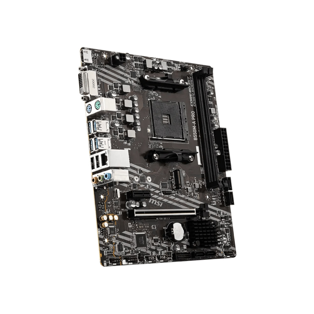 MSI B550M - A PRO AM4 Micro ATX Motherboard Black - AHW Store