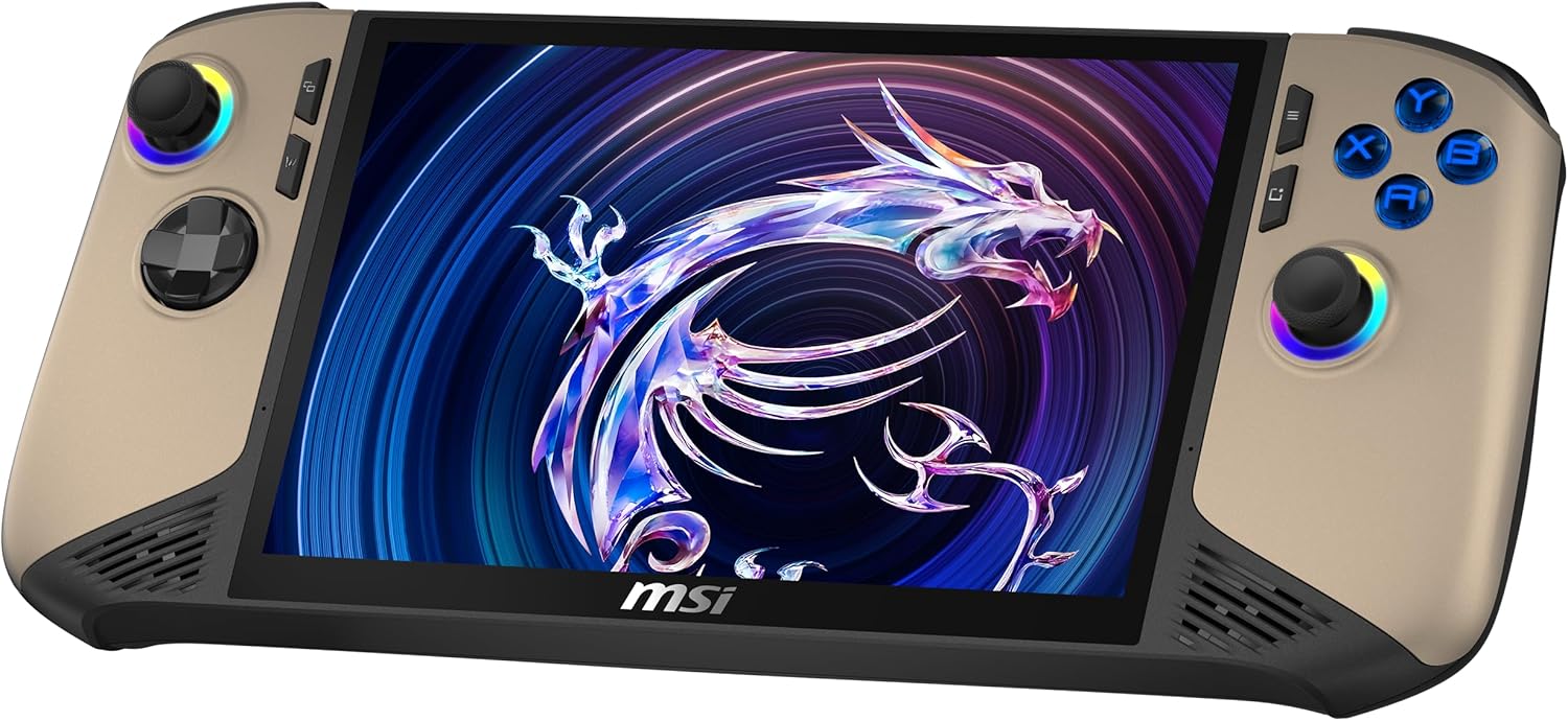 MSI Claw 8 AI+ A2VM Handheld, 8 Inch FHD+ 120Hz Display, Intel Core Ultra 7 258V Processor 32GB Ram 1TB SSD - AHW Store