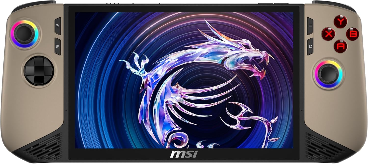 MSI Claw 8 AI+ A2VM Handheld, 8 Inch FHD+ 120Hz Display, Intel Core Ultra 7 258V Processor 32GB Ram 1TB SSD - AHW Store