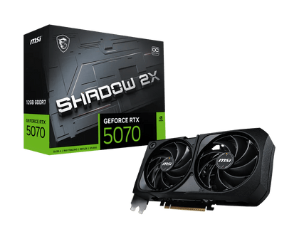 MSI GeForce RTX 5070 12G SHADOW 2X OC - AHW Store