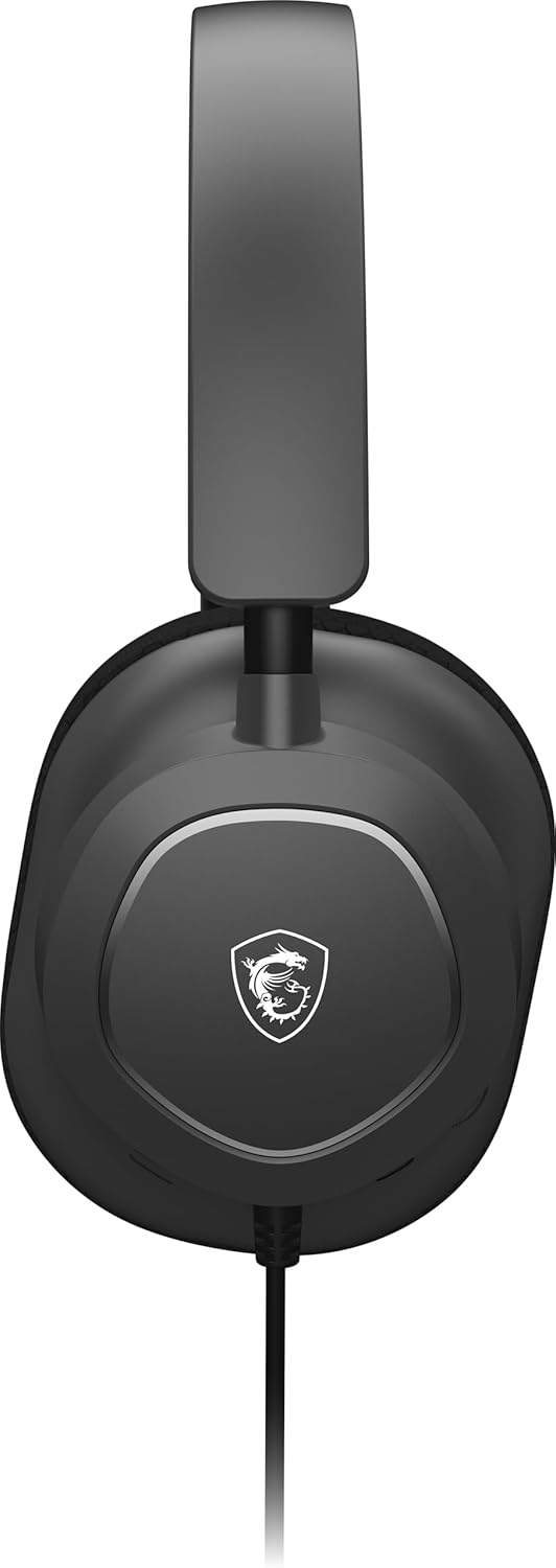 MSI Maestro 300 Gaming Headset – 40mm Neodymium Drivers, Unidirectional (Cardioid) Mic, Lightweight - AHW Store