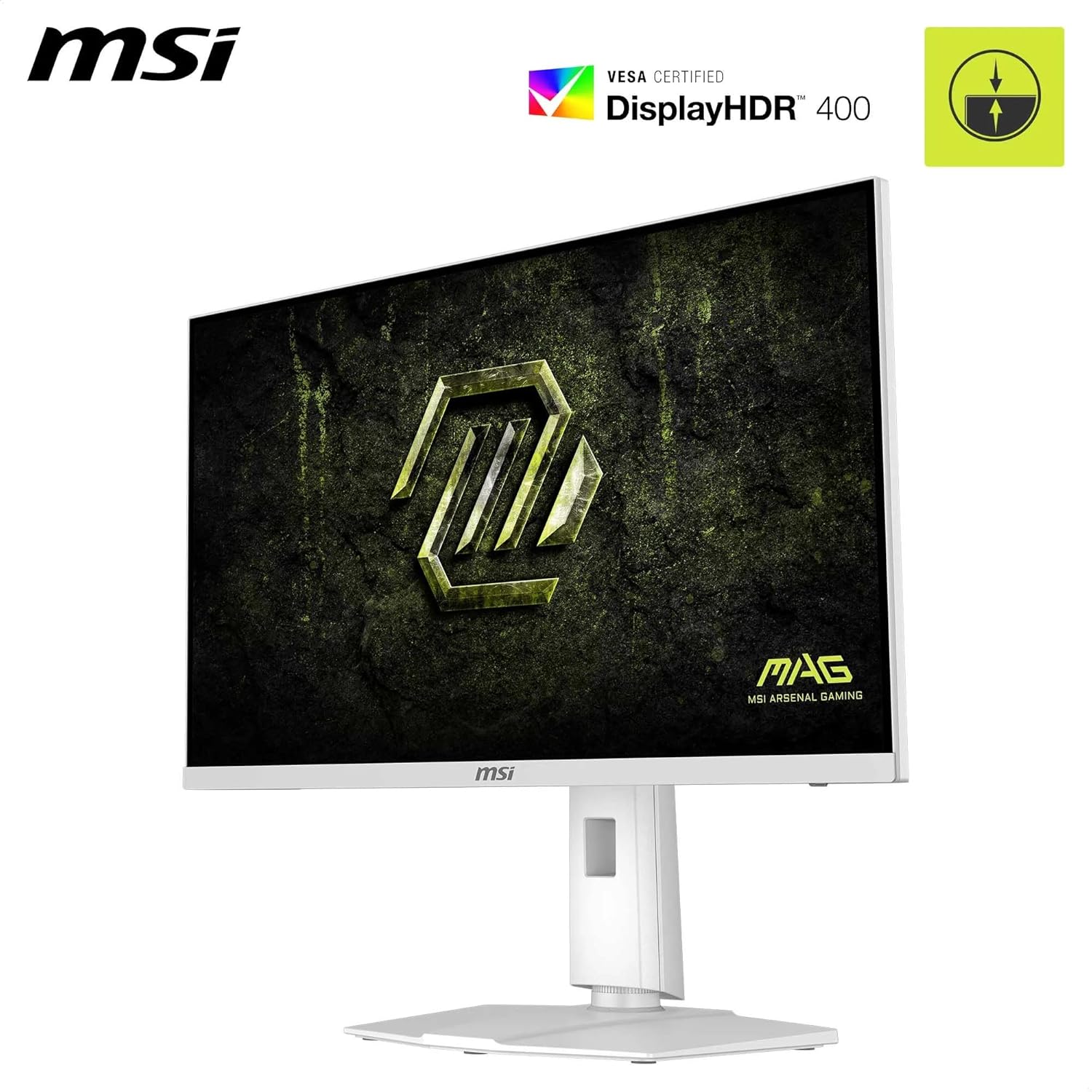 MSI MAG 274QRFW X32 Monitor 27 Inch IPS 2560x1440 320Hz 0.5ms White - AHW Store