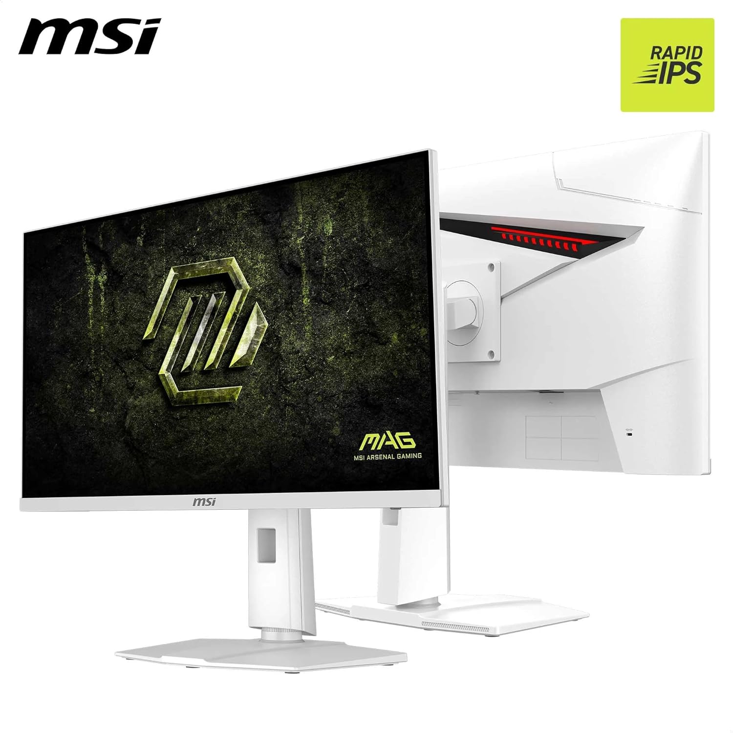 MSI MAG 274QRFW X32 Monitor 27 Inch IPS 2560x1440 320Hz 0.5ms White - AHW Store