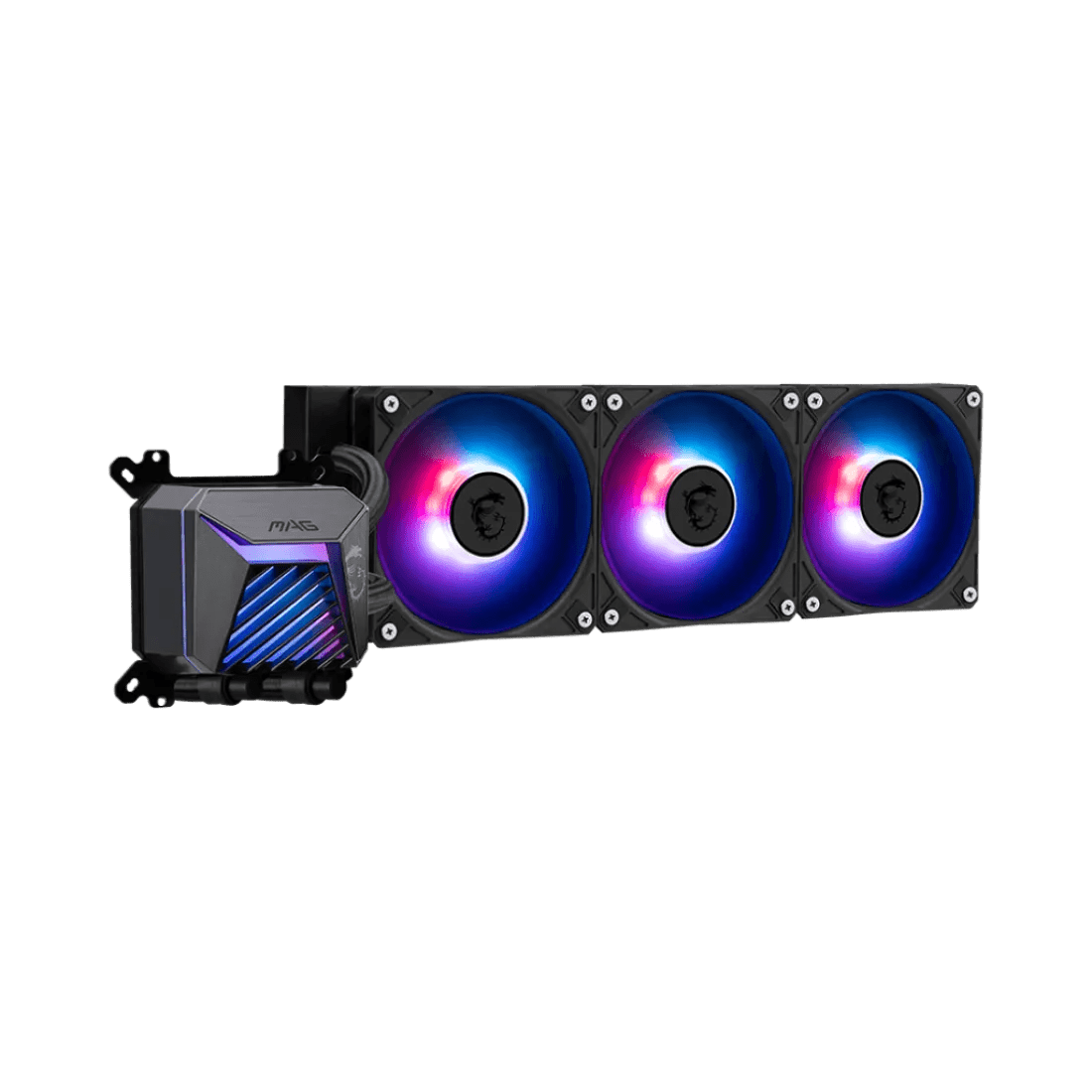 MSI MAG CORELIQUID A15 360 ARGB Liquid Cooler Black - AHW Store