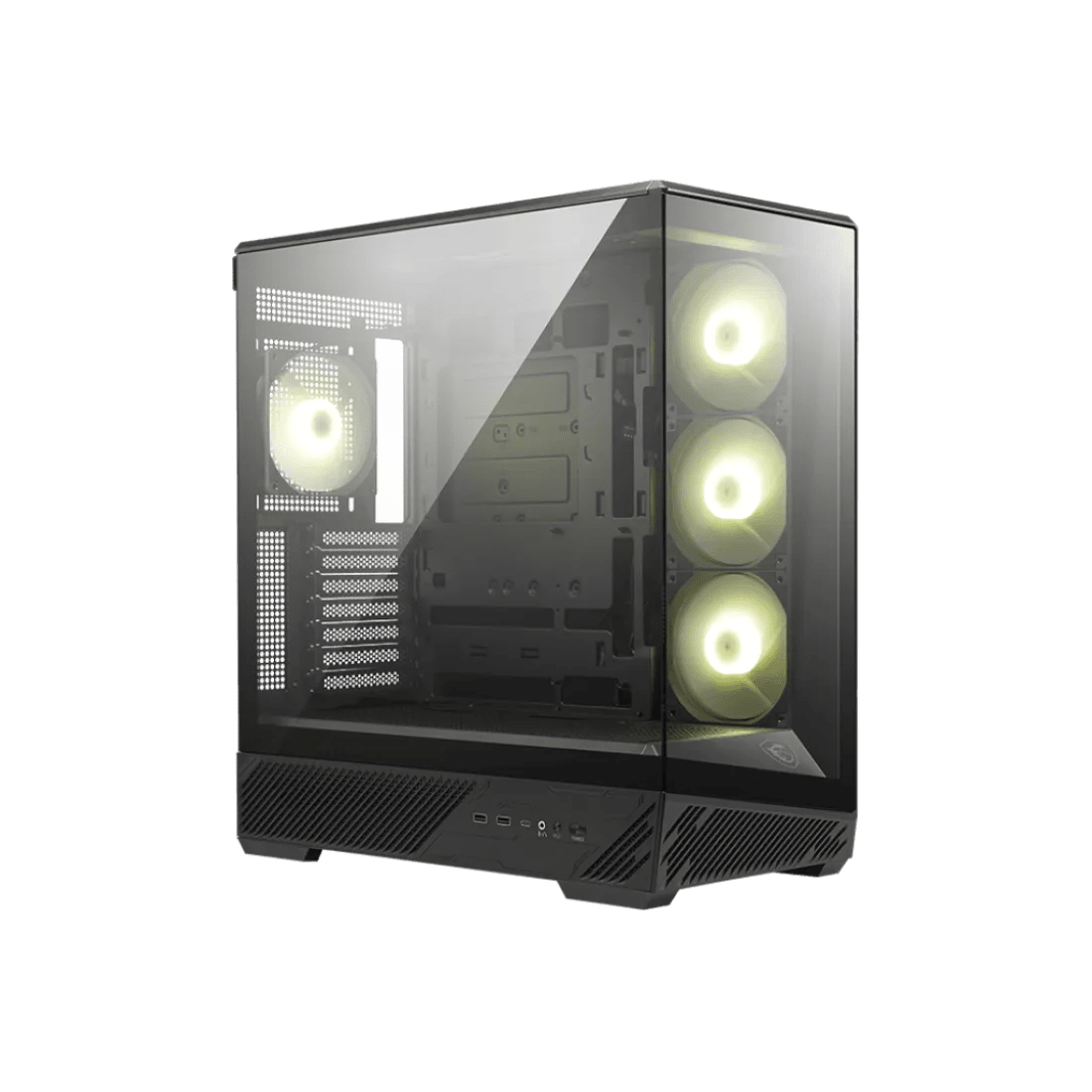 MSI MAG PANO 130R PZ Mid Tower Case 4 Fan ARGB Black - AHW Store