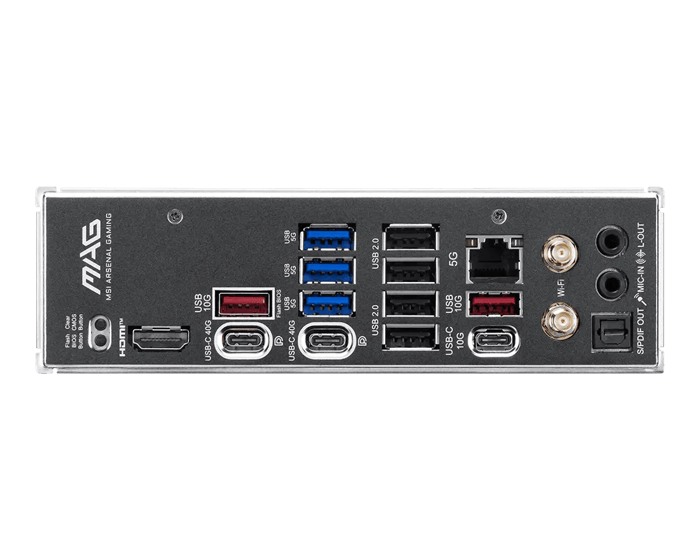 MSI MAG X870E TOMAHAWK MAX WIFI DDR5 AM5 ATX Motherboard Black - AHW Store