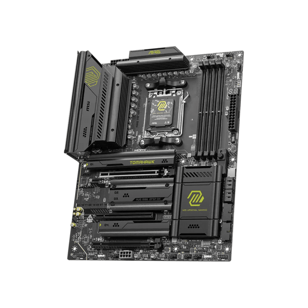 MSI MAG X870E TOMAHAWK WIFI DDR5 AM5 ATX Motherboard Black - AHW Store